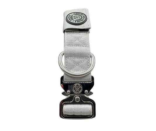 4cm Nylon BTactical™ Tracker Collar | Misty Grey