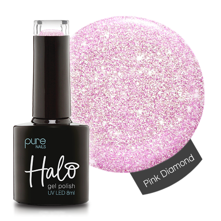 Gel Nail Polish Pink Diamond 8ml