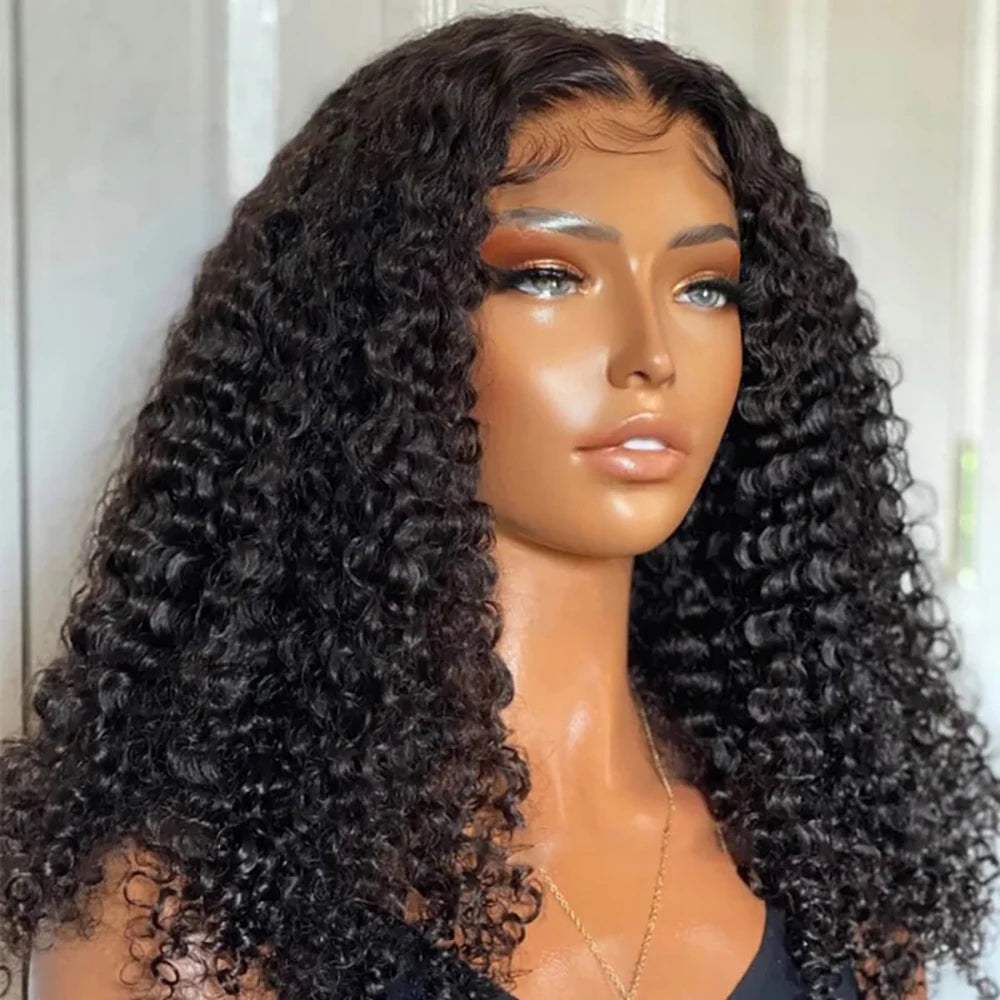 Pre Cut No Glue 4x4 Deep Wave Bob Wigs Curly 6x4 HD Glueless Wig Human Hair Ready To Go Lace Frontal Wigs For Women Pre Plucked
