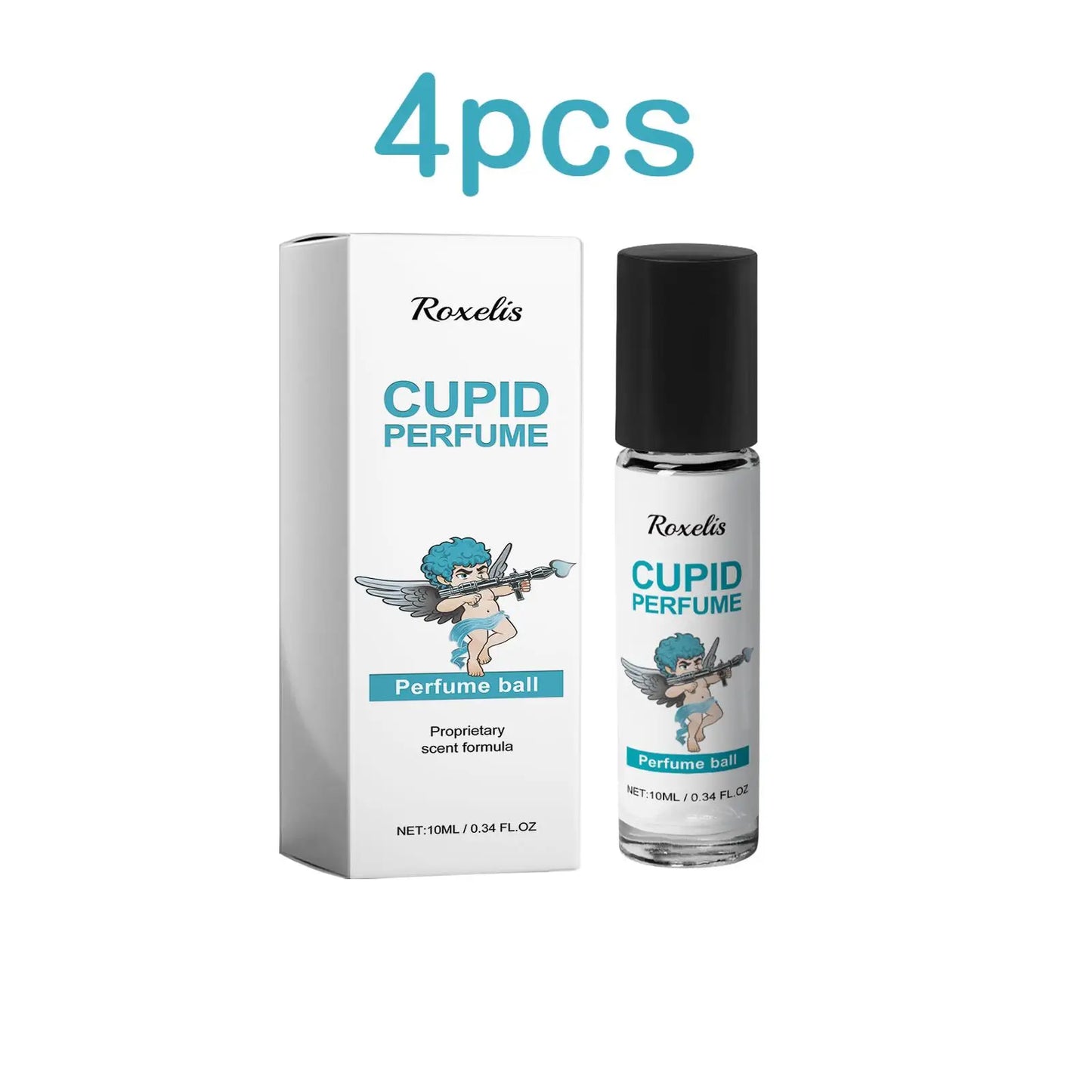 Roxelis 10ml Cupid Cologne Fragrance Perfume Roller Ball Long Lasting Fresh Charm Wrist Neck Ear Glamour Gentleman Style Perfume