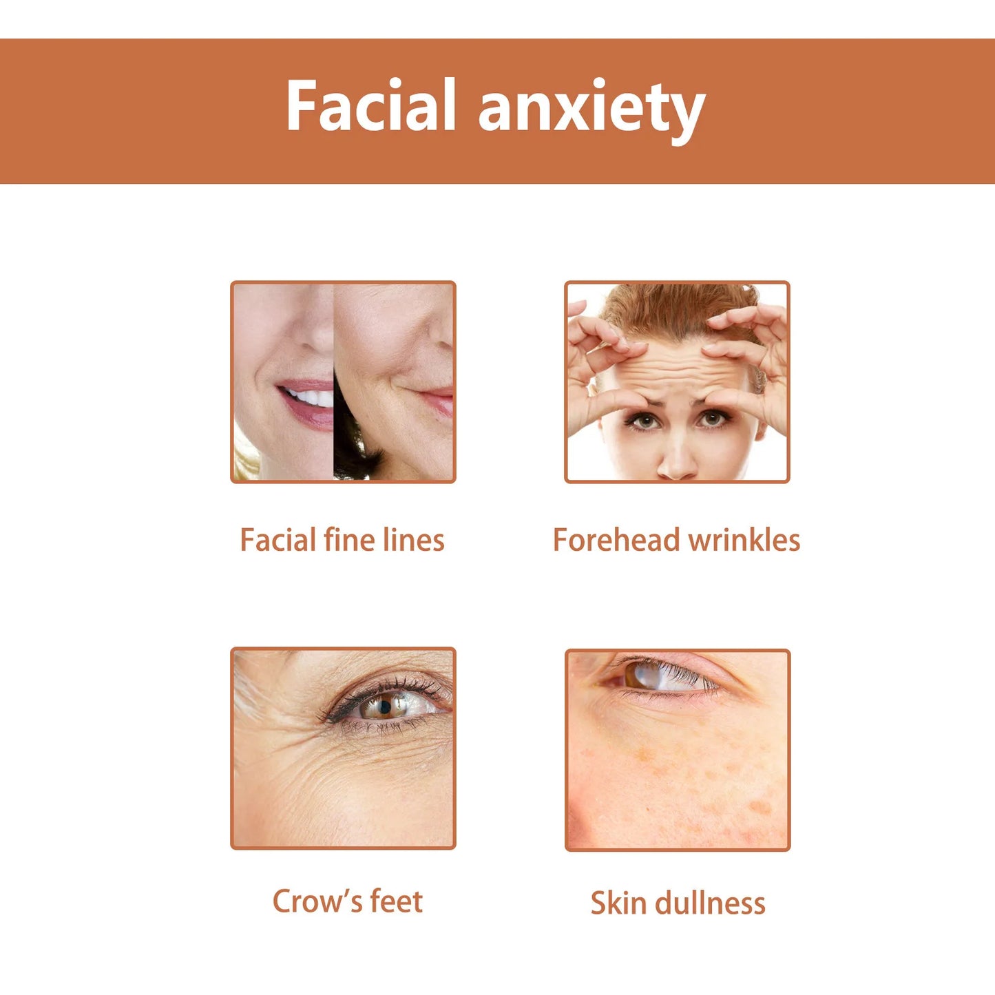 Eelhoe 30ml Hyaluronic Acid Facial Serum Reduce Wrinkles Crow'S Feet Improve Dullness Pore Shrink Skin Moisturizing Face Serum