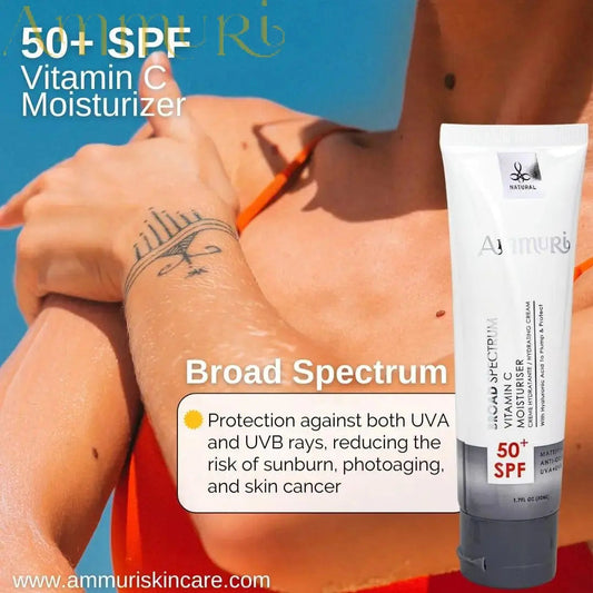 Ammuri Vitamin C Day Cream SPF50 – Brightening Moisturizer