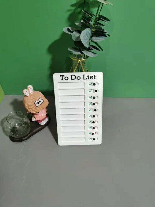 Reusable Habit Tracker for Kids - Daily Routine Board