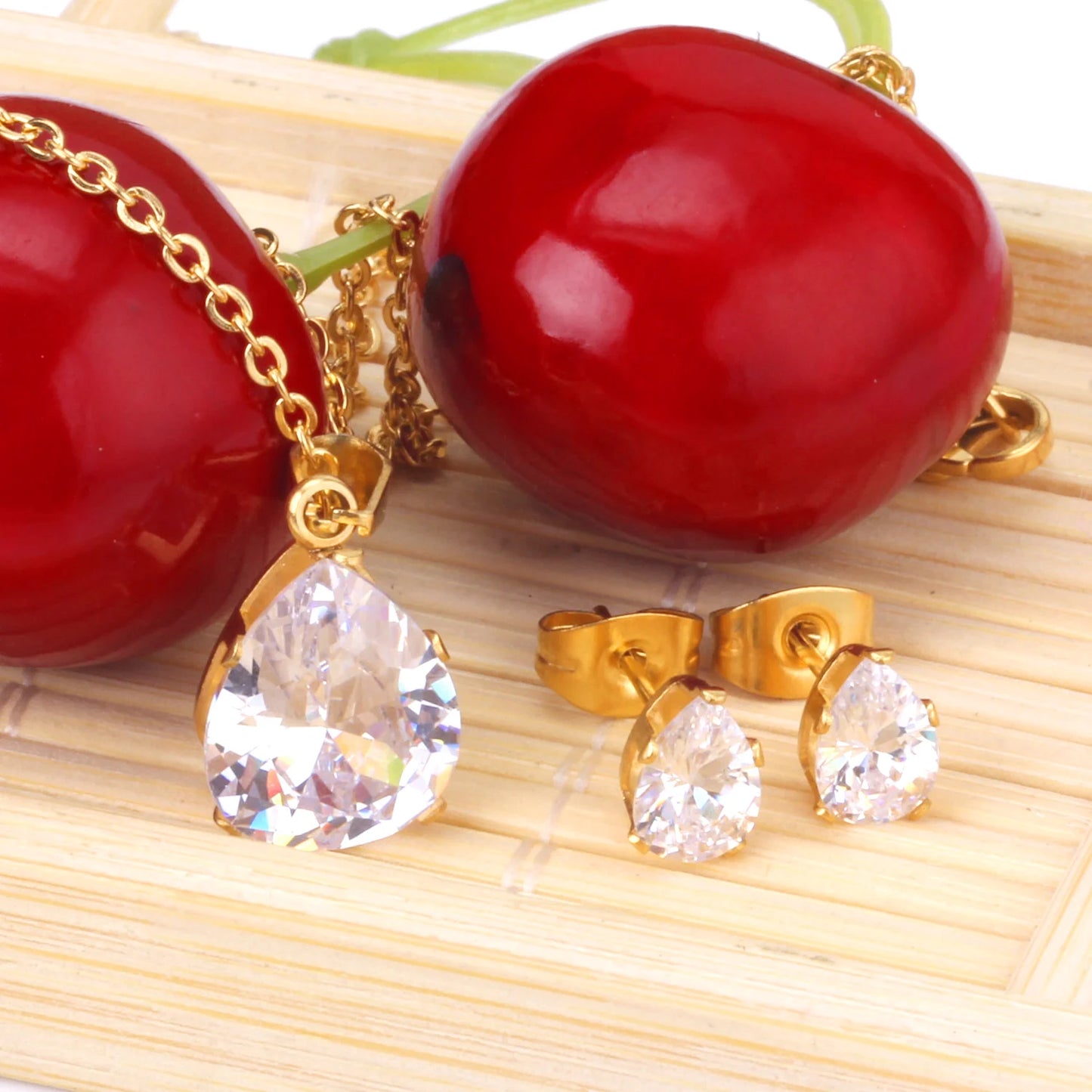 Crystal Bridal Wedding Jewelry Set