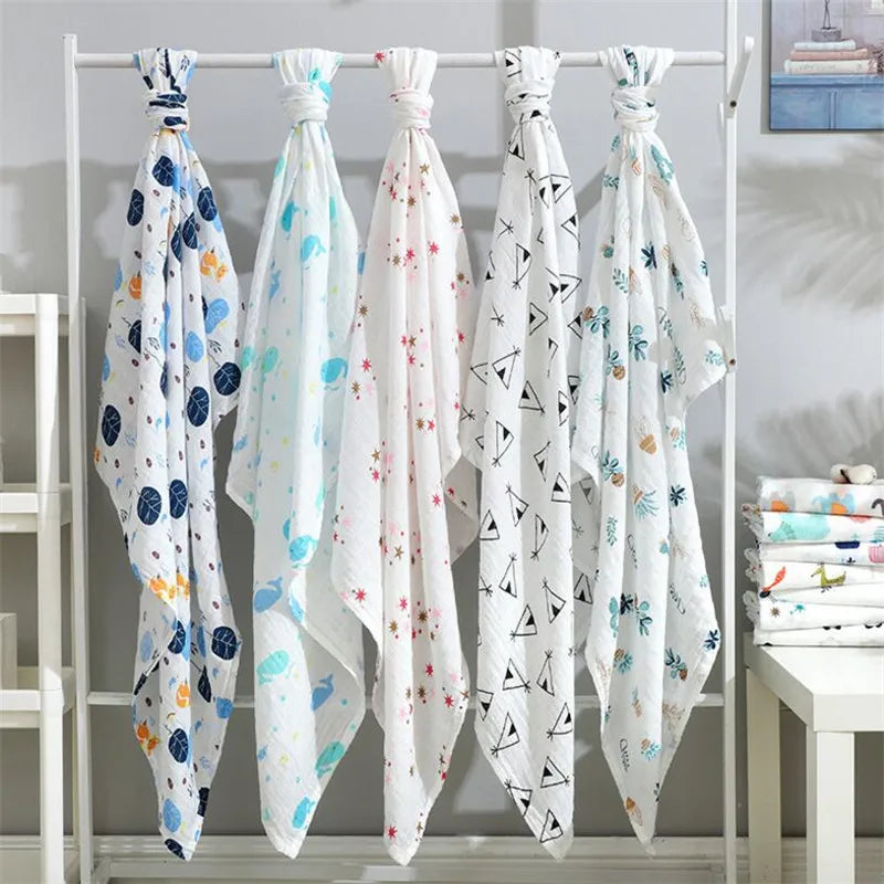 29 Super Soft Cotton Muslin Baby Swaddle Blanket Designs
