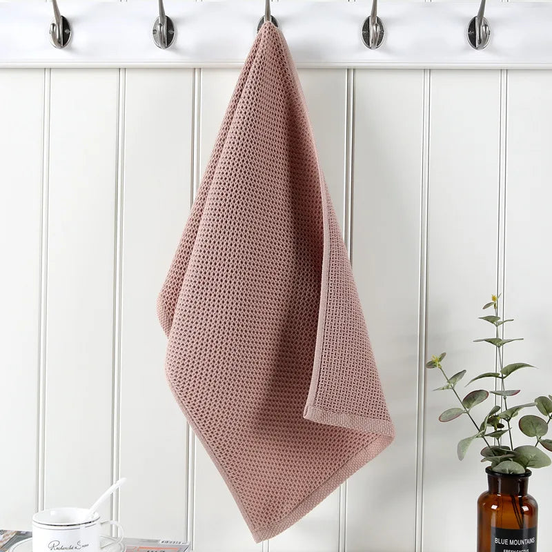 Honeycomb Strong Absorbent Cotton Hand Towel