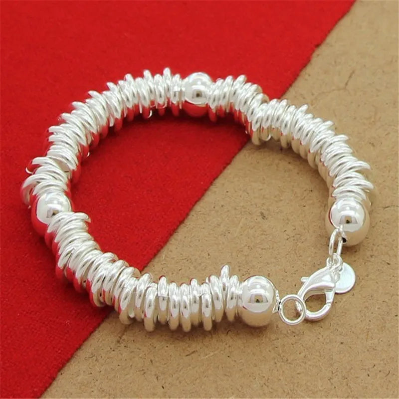 Sterling Silver Bell Bracelet