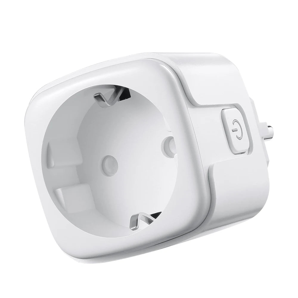 Tuya Smart Wifi Plug 16A/20A EU Outlet 3680W Power Meter Wireless Remote Control Smart Socket Compatiable With Alexa