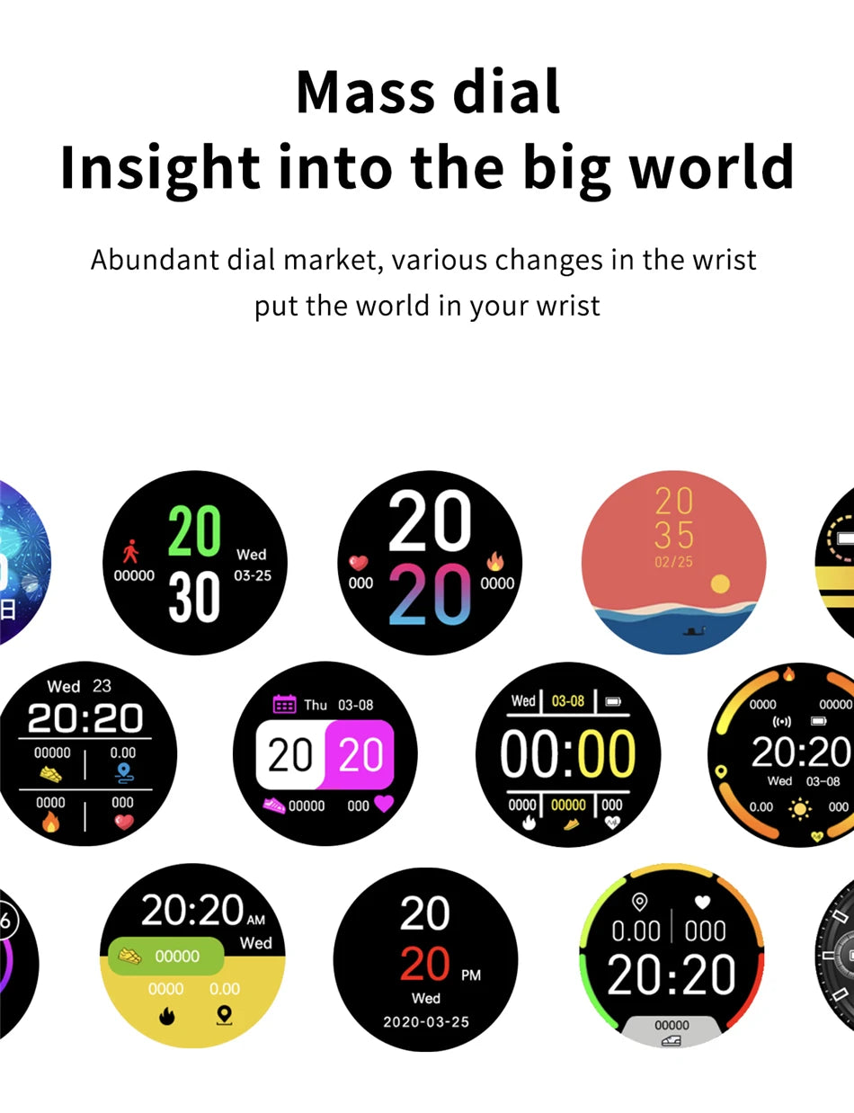 LIGE Touch Smart watch