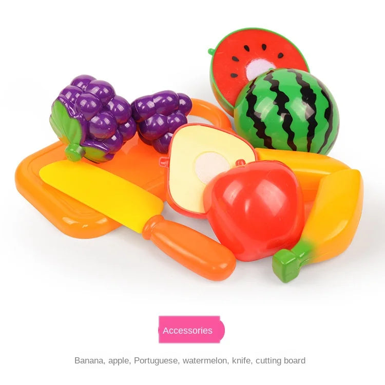 2pc Fruits and Vegetables Kitchen Play House Set