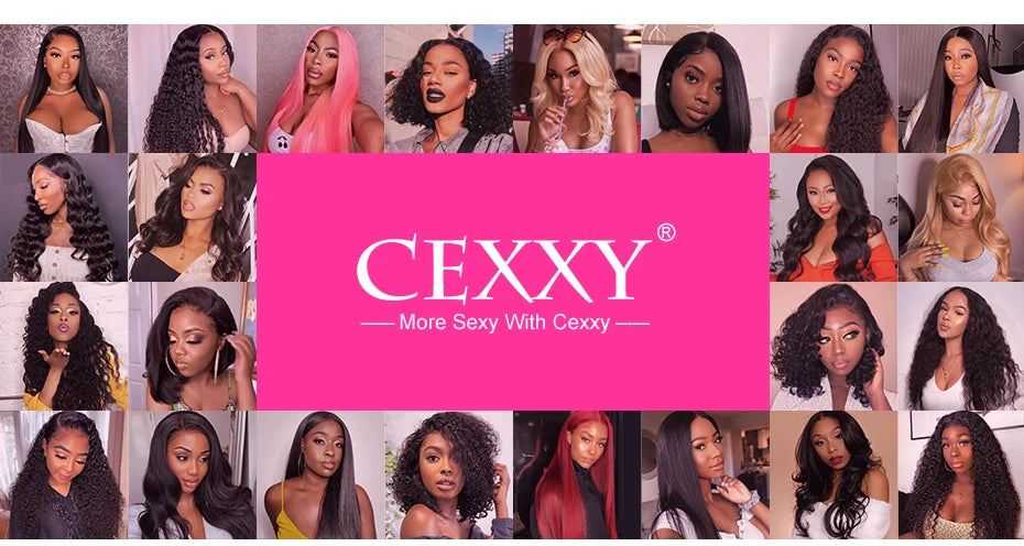 Deep Wave 250% High Density 13x6 HD Lace Frontal Human Hair Wig Brazilian Curly Water Wave Lace Frontal Wigs For Women CEXXY