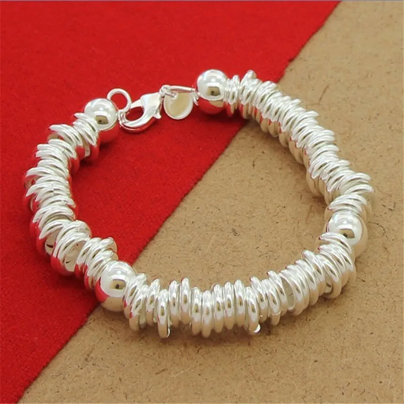 Sterling Silver Bell Bracelet