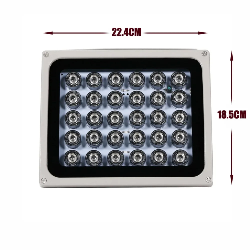 30 LEDS IR Illuminator Array Infrared Lamps IR Night Vision Outdoor Waterproof For CCTV Security Camera