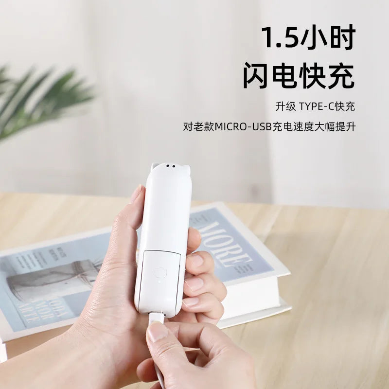Cross-border Explosion Handheld Folding Small Fan Usb Portable Small Fan