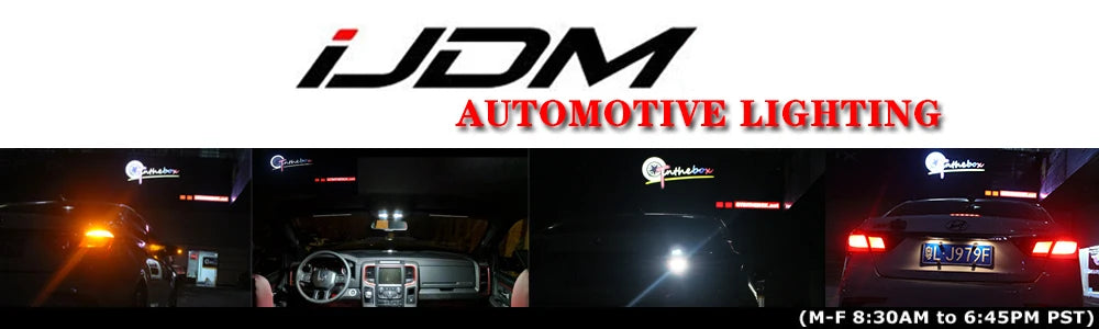 iJDM LED Bumper Reflector Lights For 2011-2013 Toyota Corolla Lexus CT200h Function as Tail,Brake & Rear Fog Lamps,Turn Light