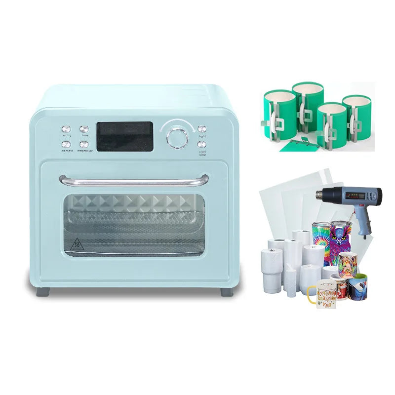 RubySub 16L Sublimation Oven 3D Sublimation Heat Press Transfer Machine Printing for Mugs Tumblers Pens
