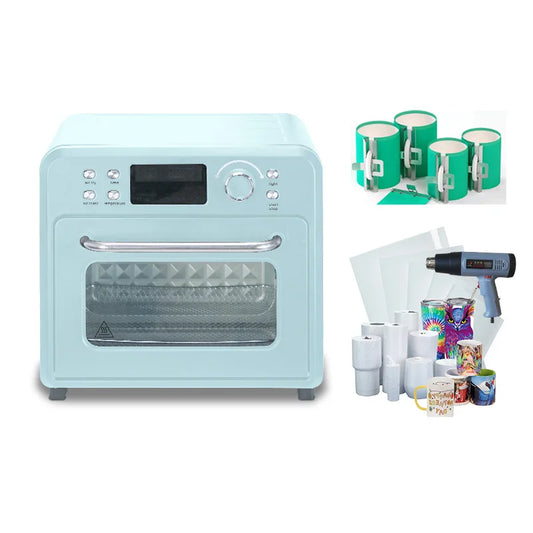 RubySub 16L Sublimation Oven 3D Sublimation Heat Press Transfer Machine Printing for Mugs Tumblers Pens