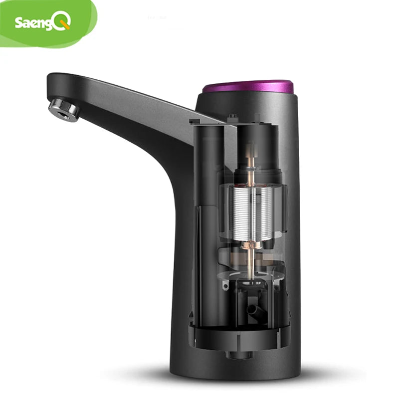saengQ Automatic Water Pump Bottle Electric Water Dispenser