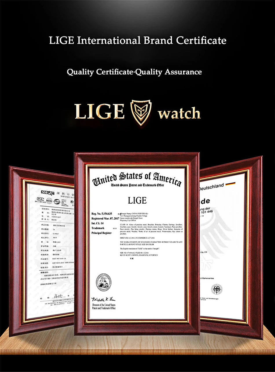 LIGE Touch Smart watch