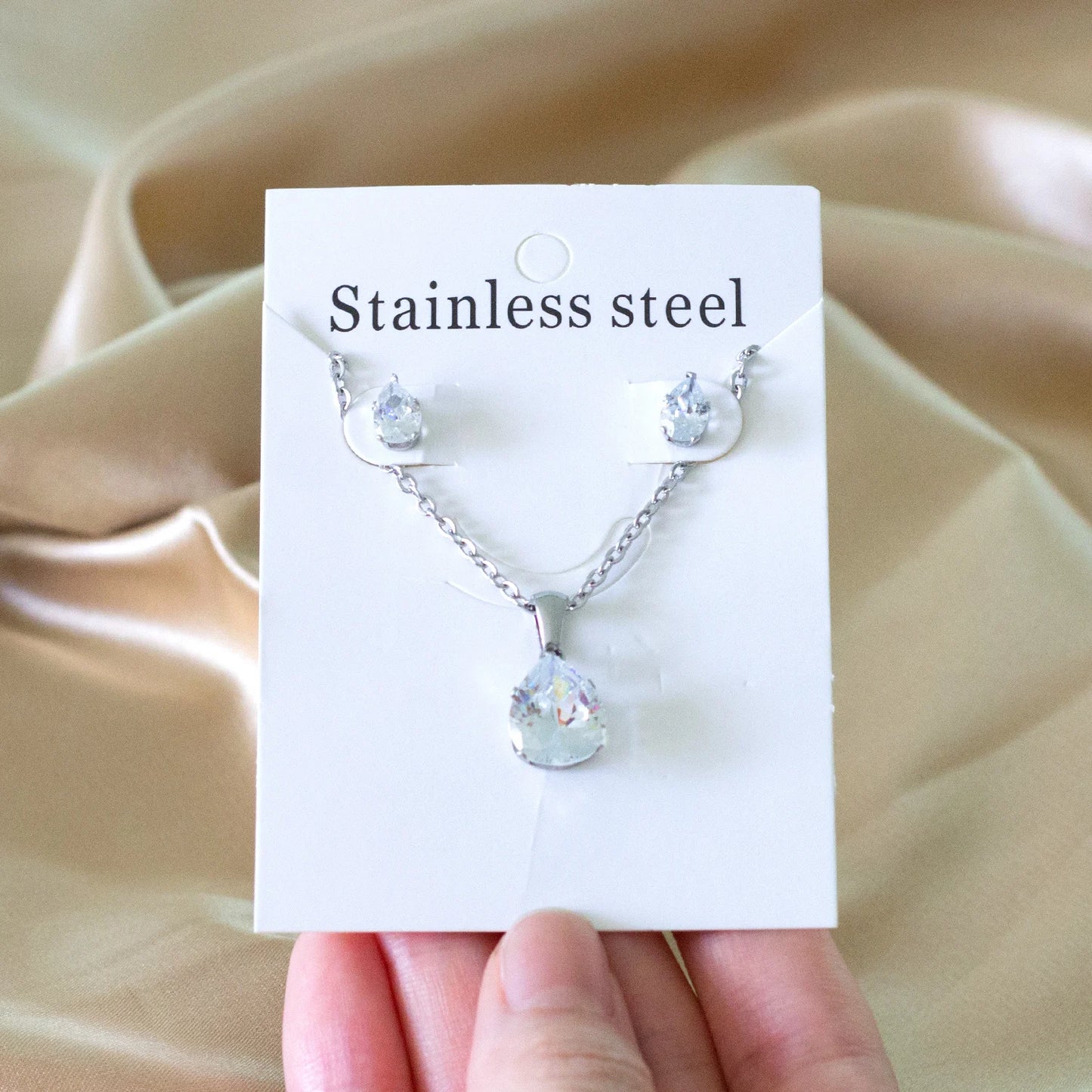 Crystal Bridal Wedding Jewelry Set
