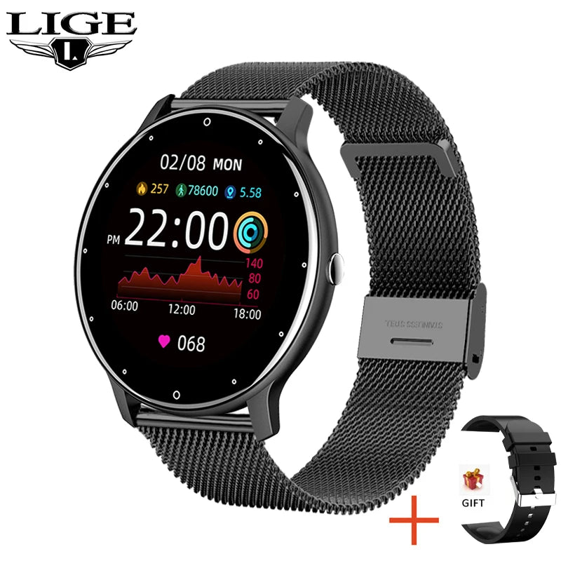 LIGE Touch Sports Smart Watch