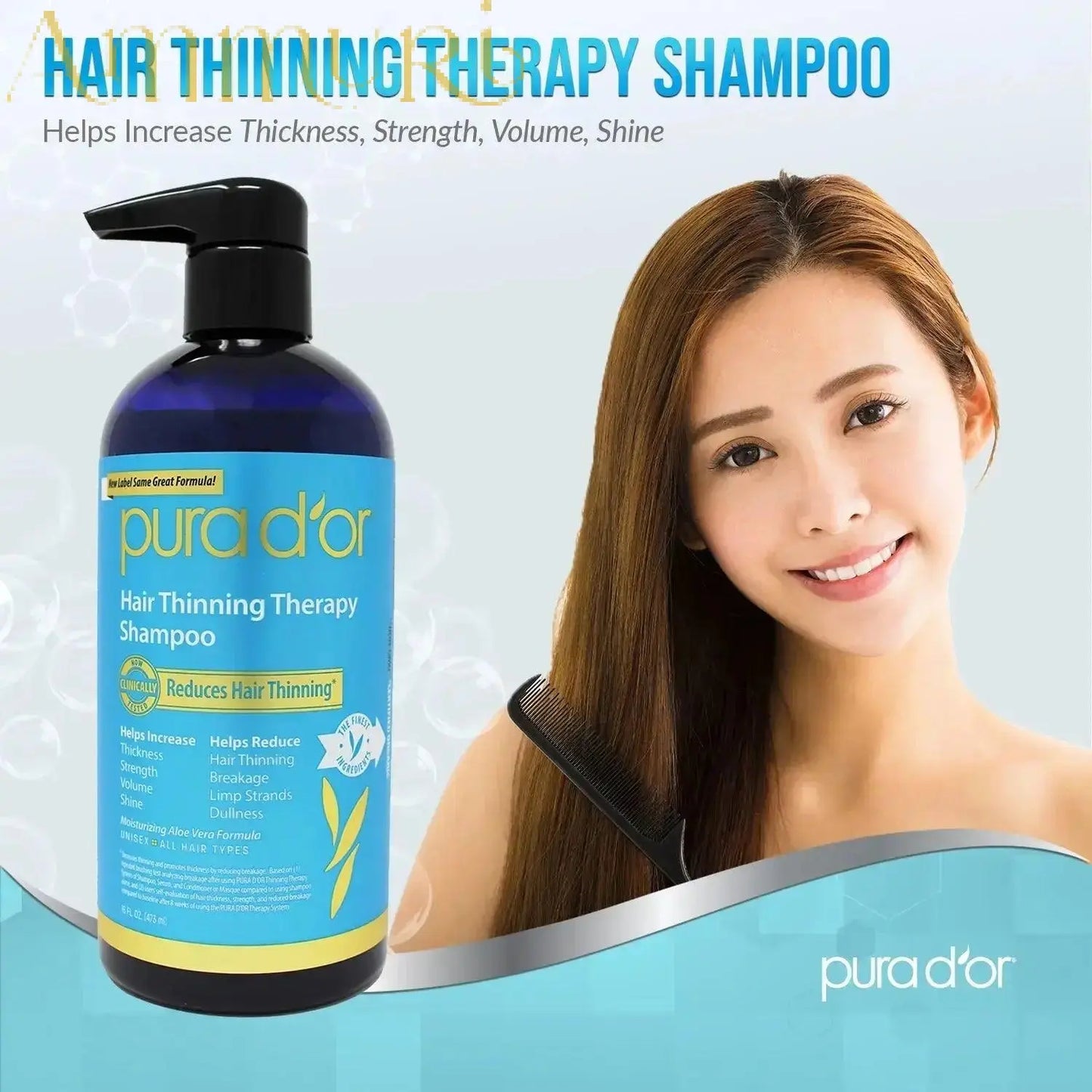 Ammuri Skincare PURA D'OR Hair Growth Shampoo