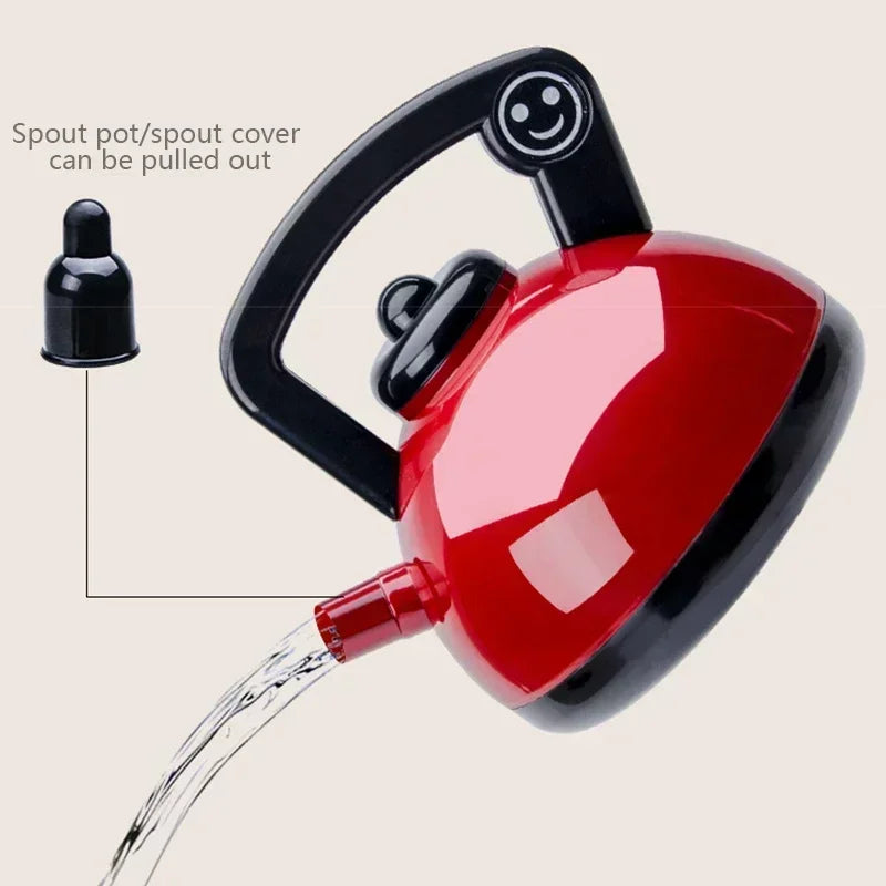 Set For Kids Kitchen Toys Girl Cooking Baby Cutting Fruit Cooking Kitchen Utensils Children's Simulation Education Pretend Play