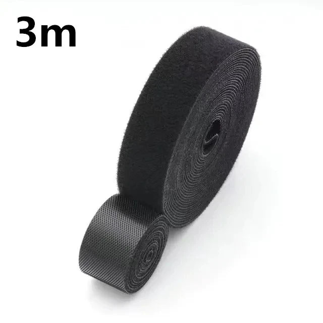 1/5M Cable Organizer Cable Management Wire Winder Tape