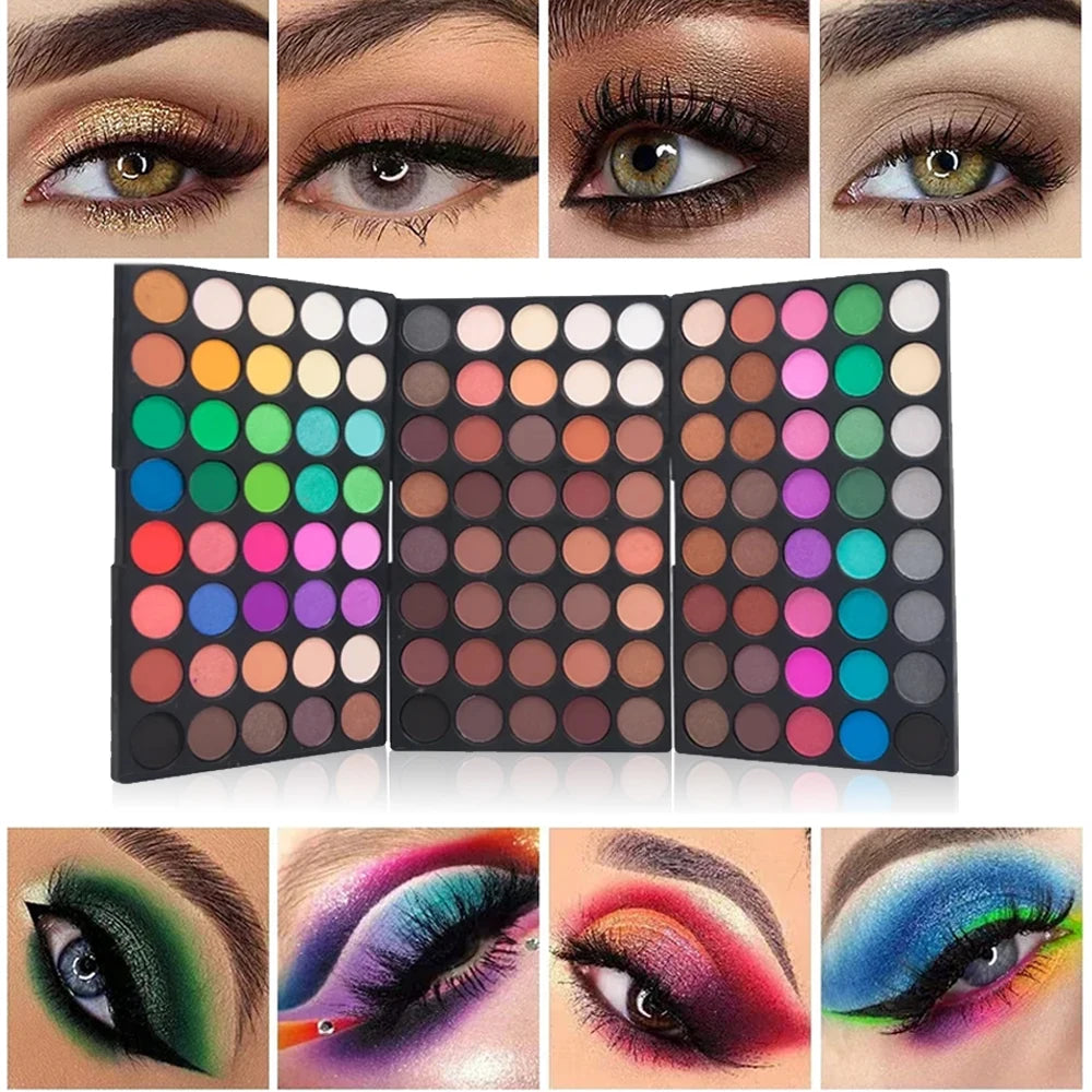 120 Colors Matte Shimmer Eyeshadow Palette