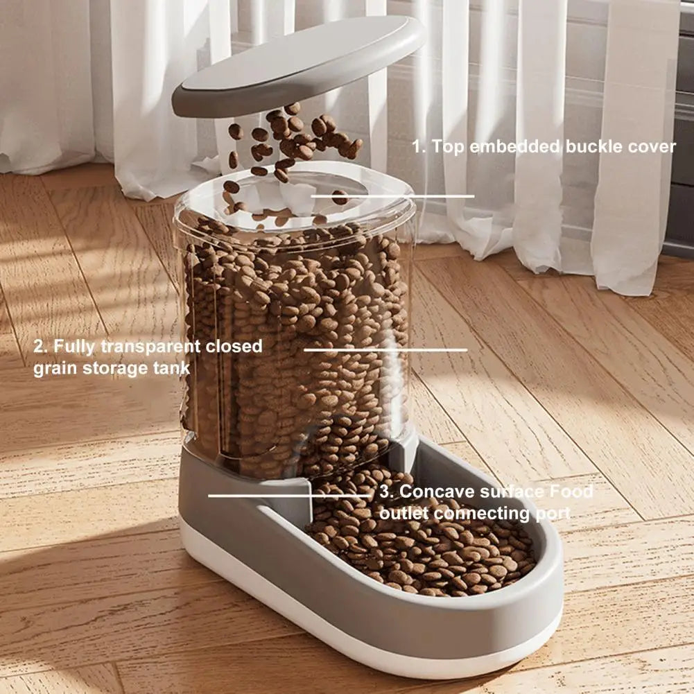 3 Automatic Refill 8L Pet Water & Feeder Dispenser