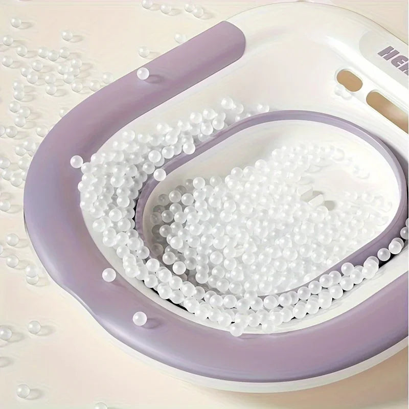 Folding Sitz Bath Basin No Squatting Gynecological Postpartum Nursing Bath Basin Home Pregnant Women's Buttocks Washing Basin