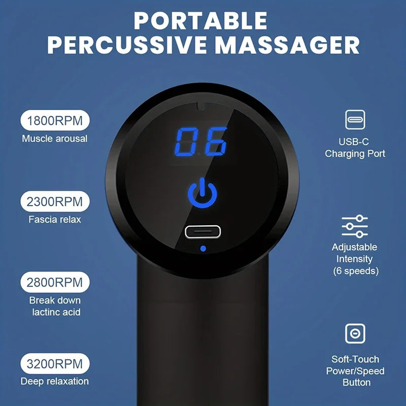 Fascia Gun Electric Massager