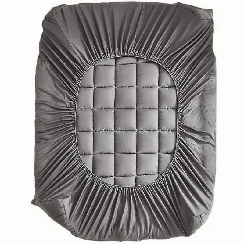 Queen Mattress Topper for Body Pain Relief, 450GSM Extra Thick Mattress Pad Cover with Elastic Pocket, fiber Bed Topper