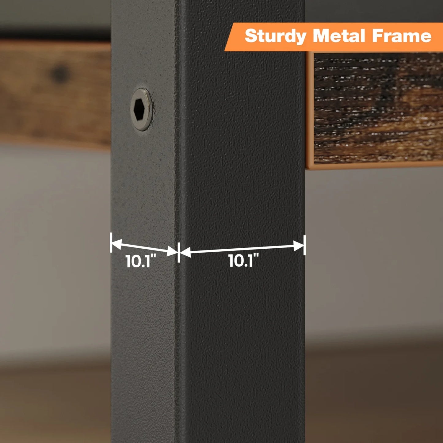 Bookshelf Narrow Bookcase Tall Skinny Storage Rack Shelf 6 Tier Industrial Bookshelf Display Racks for Home Office