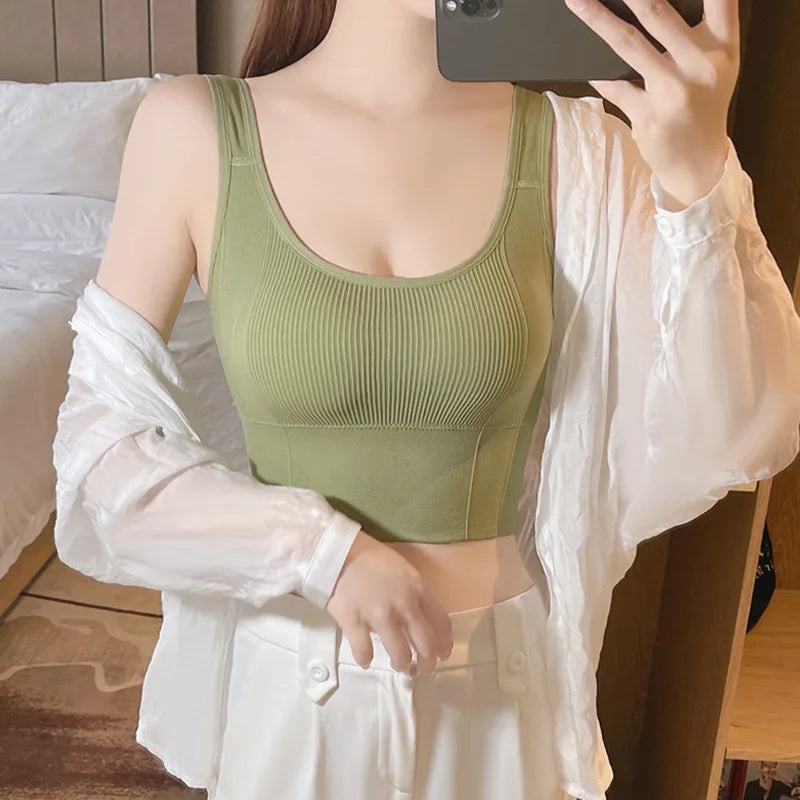 Sports Bra Anti-Sweat Fitness Top