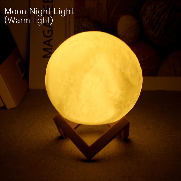 LED Galaxy Moon Light