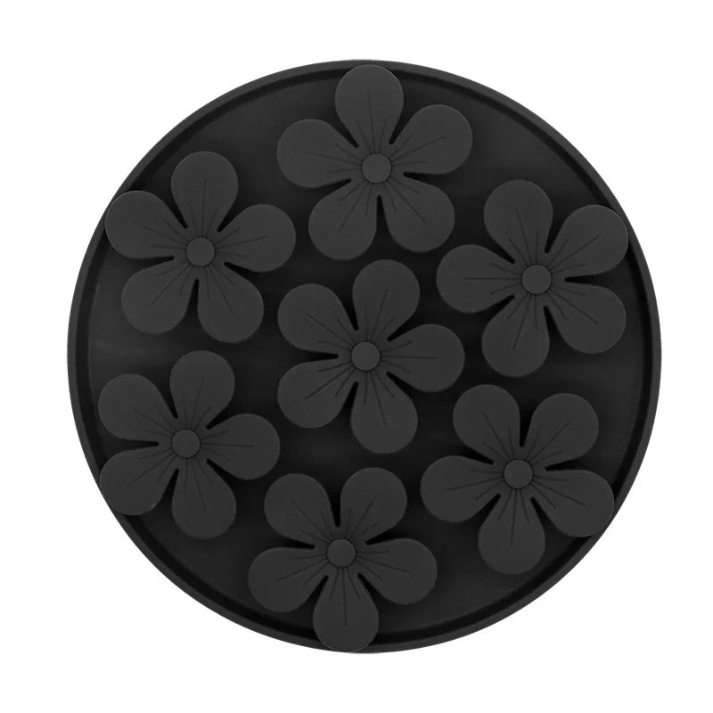 Silicone Slow Feed Mat for Cats & Dogs – Suction Cup Lick Pad and Treat Dispenser for Healthy Eating