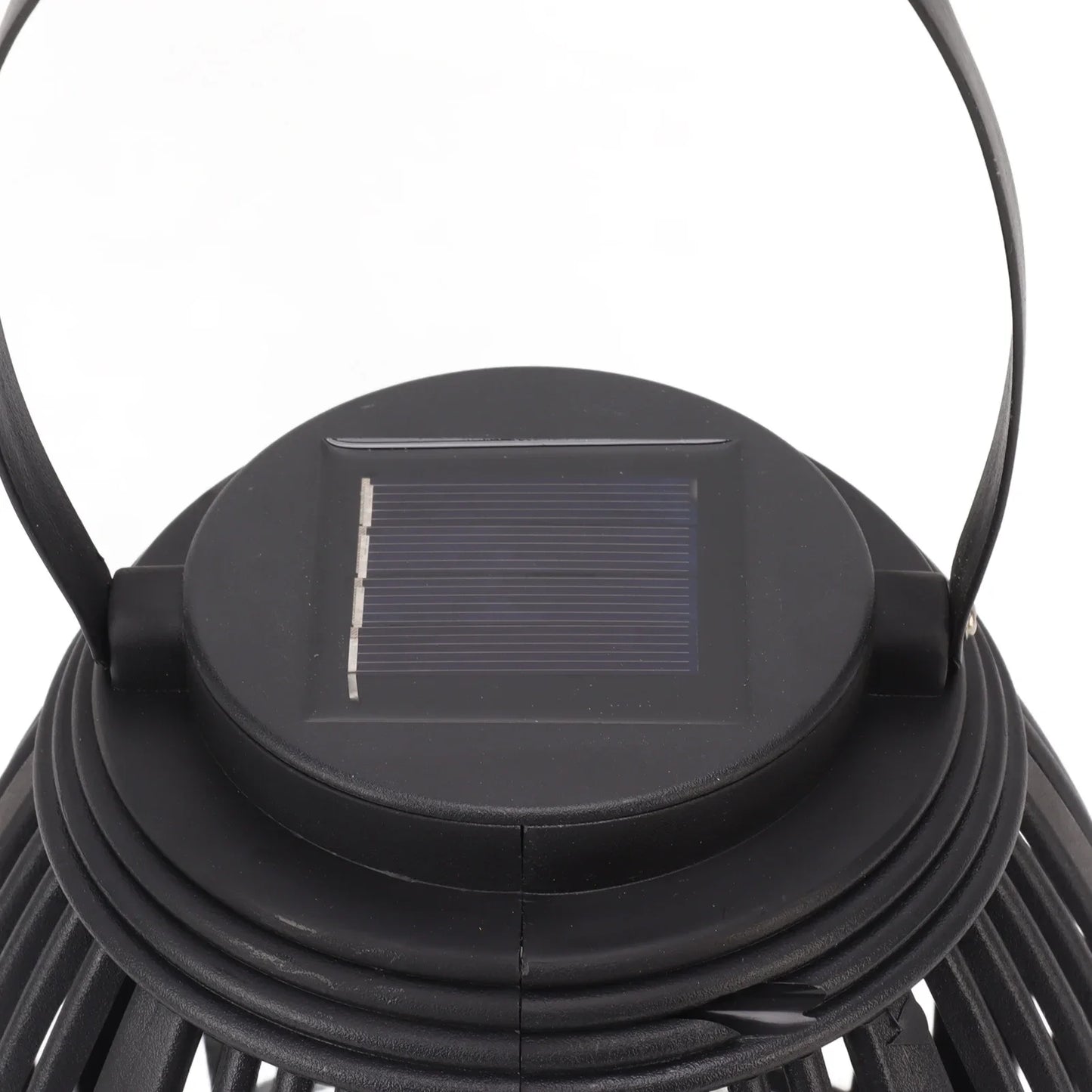 Solar Garden Lantern LED Outdoor Solar Lantern Waterproof Decorative Rattan Lantern For Patio Pathway Courtyard