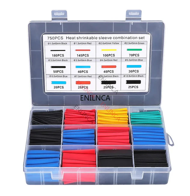Heat-Shrink Tubing Shrink Wrapping Electrical Kit Connection Sleeving