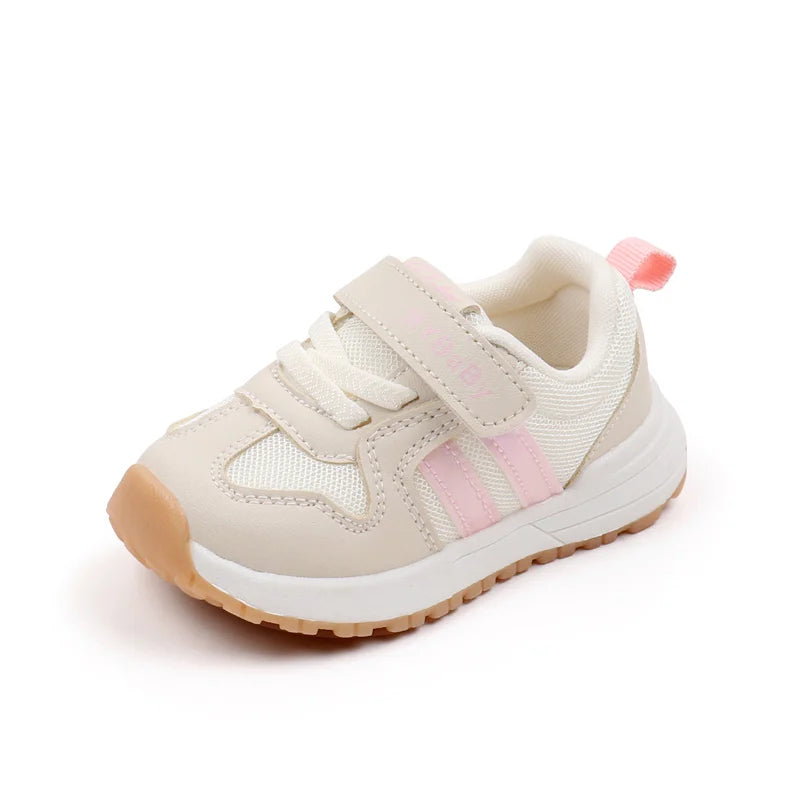 Baby Sneaker Spring and Autumn High Quality Rubber Sole Toddler Sport Shoes for Kids Outdoor Play Prewalking 2024 Fashion BM07