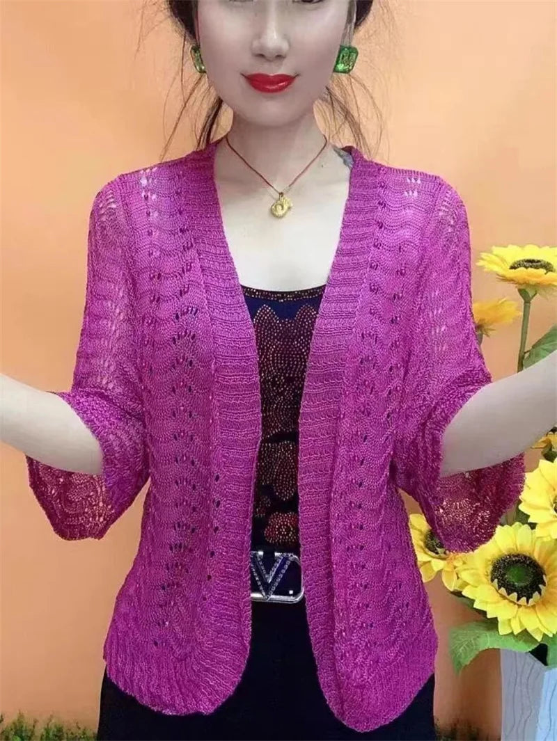 Silk Cardigan