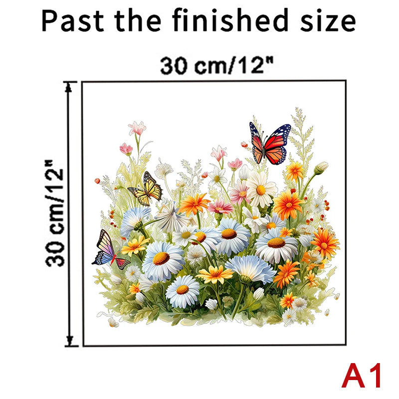 Butterfly Flower Waterproof Toilet Sticker Bathroom Toilet Seat Beautification Decorative Sticker Self-adhesive Decals