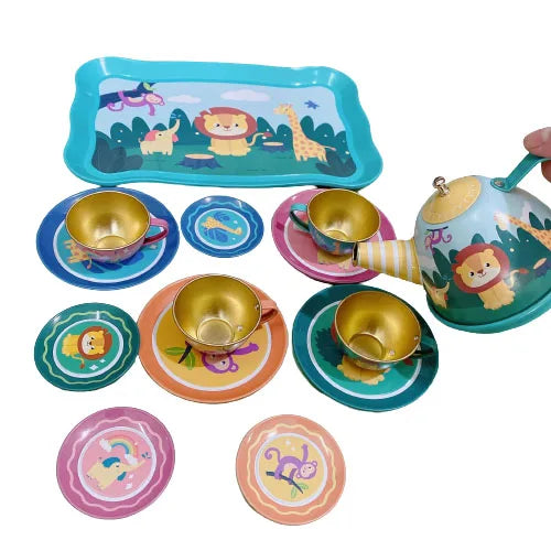 Simulation Tea Set Teapot Kitchen Afternoon Tea Pretend Play Toy Afternoon Tea Play Game Early Education Toys For Children Kids