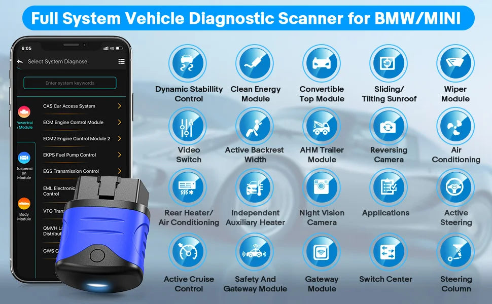 AUTOPHIX 3910 Bluetooth Scanner
