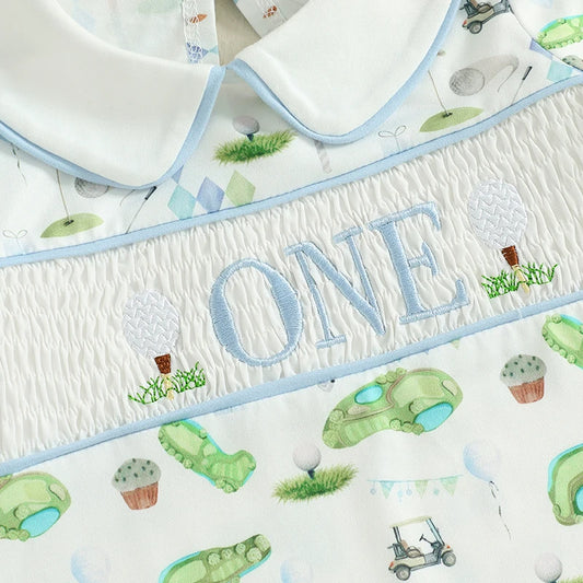 Adorable Baby Romper with Cute Animal Print and Ruffle Detail Short Sleeve Infant Jumpsuit for Summer Beach Outings and