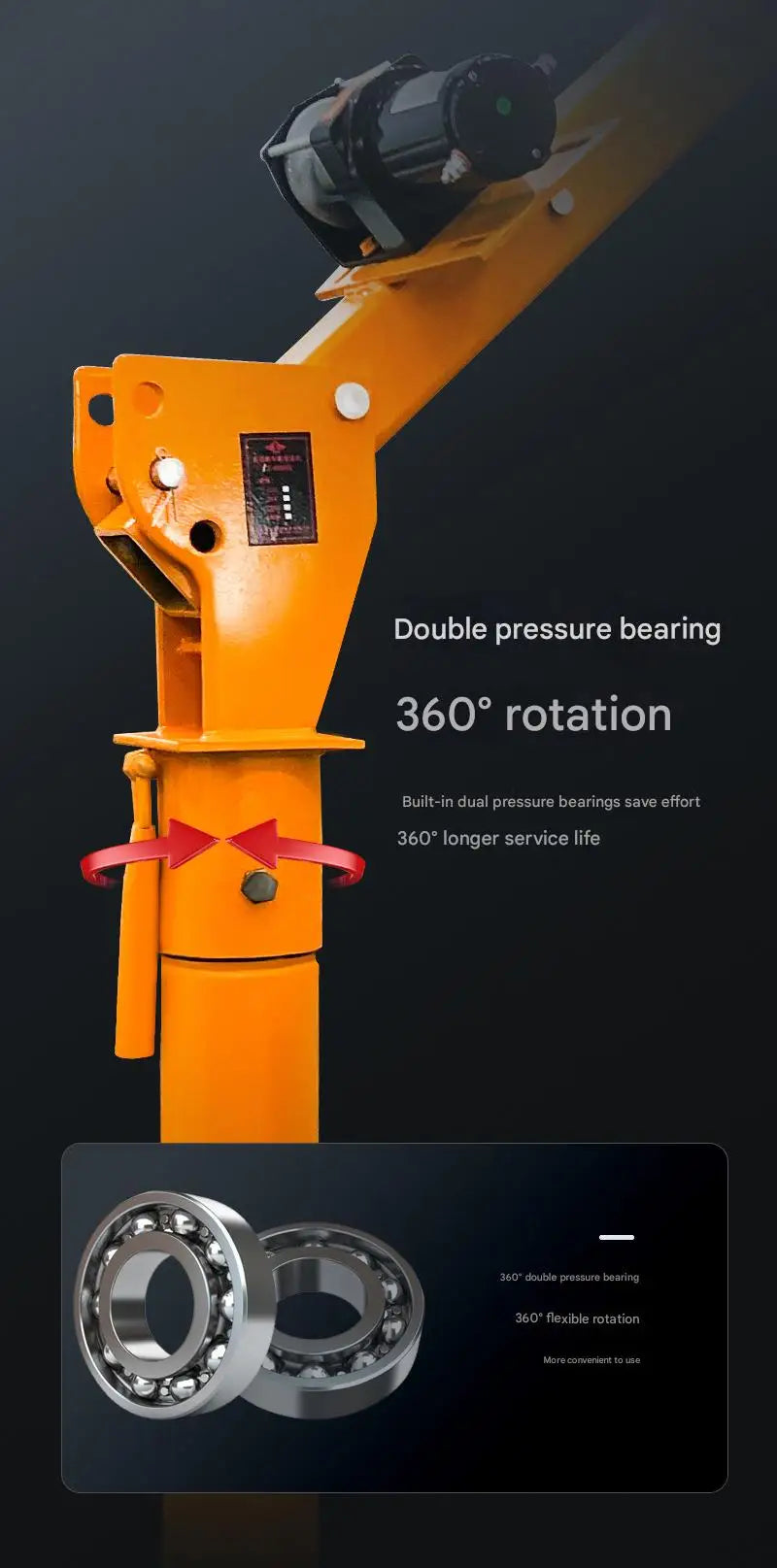 Mobile 500kg 800kg 1000kg mini lift mini pickup hydraulic telescopic boom truck crane lifting