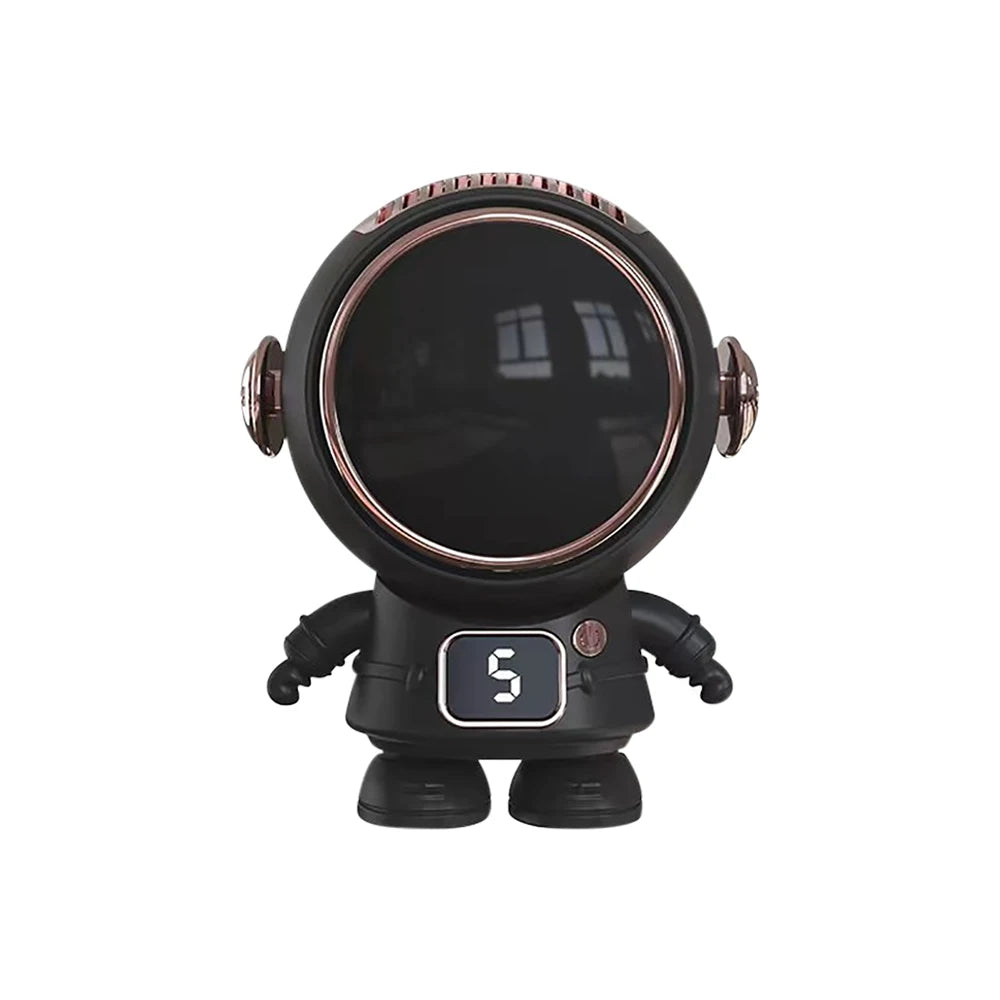 USB Rechargeable Bladeless Astronaut Handheld Mini Hanging Fan