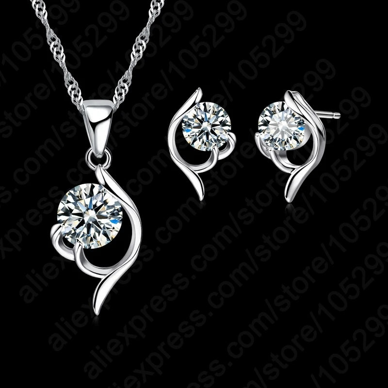 Sterling Silver Jewelry Set