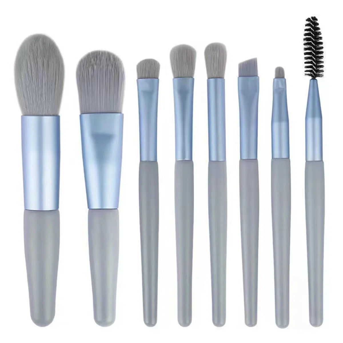 8Pcs Soft Fluffy Makeup Brush Set
