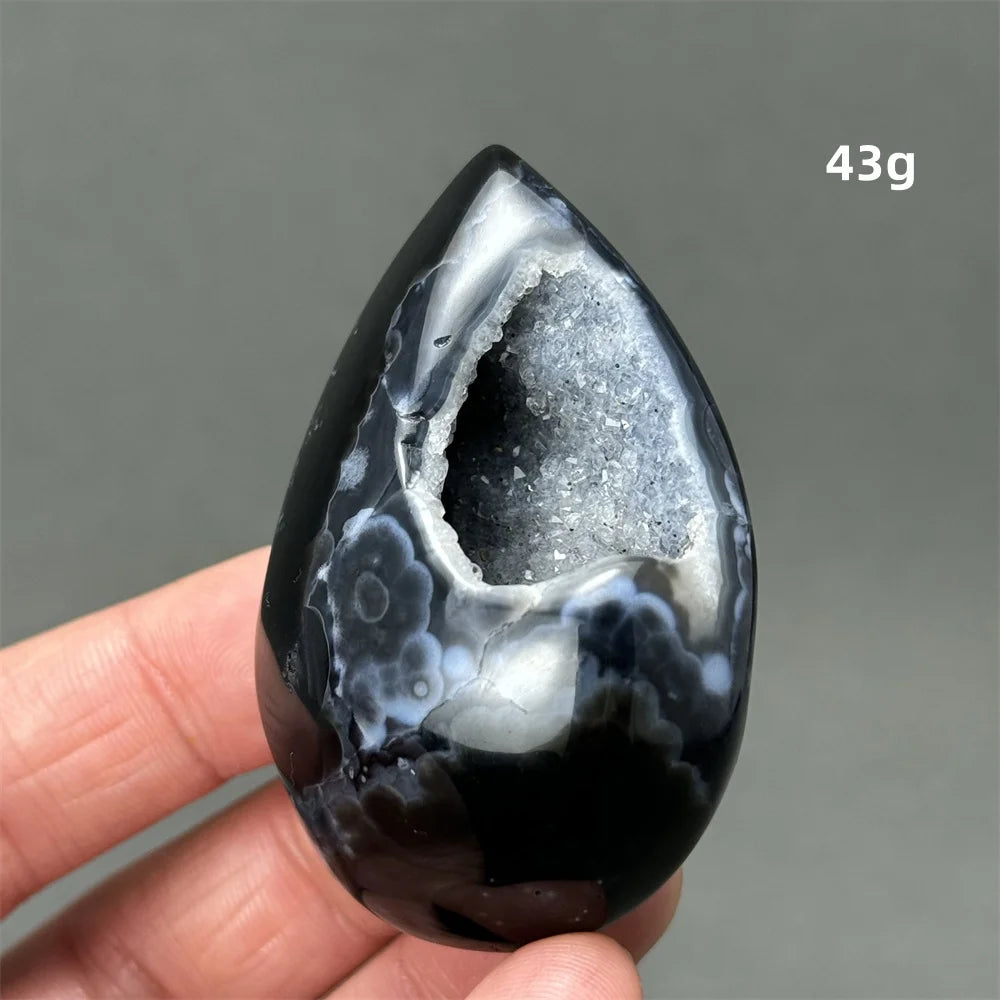 Healing Energy Natural Black Gemstone
